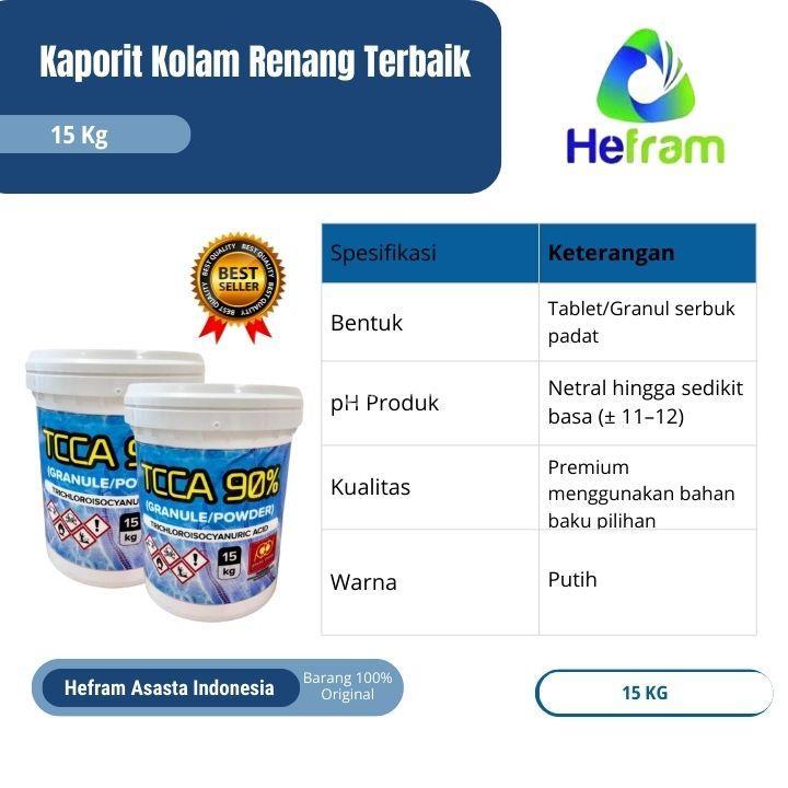 Kaporit Kolam Renang Terbaik 15Kg - Bogor