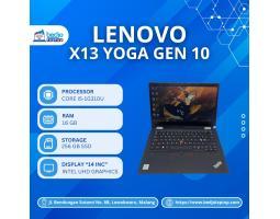 Laptop Lenovo X13 Yoga Gen 10 Bekas - Malang 