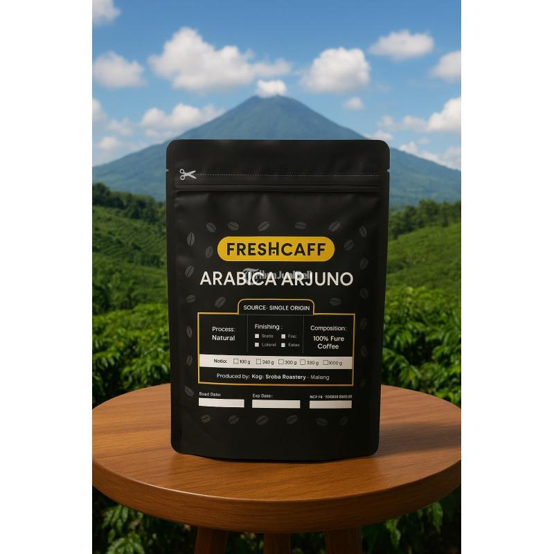 Arabica Arjuno 250 Gram, Kopi Berkualitas - Malang