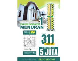 Dijual Rumah Tipe 36 2KT 1KM Legalitas SHM - Sukoharjo 