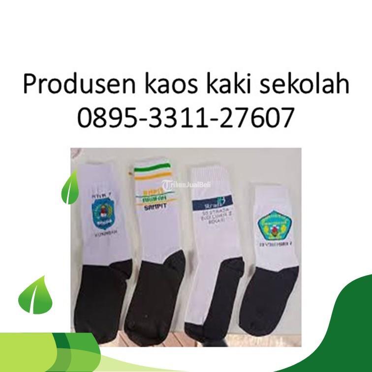 Kaos Kaki Pendek Toko Kaos Kaki Logo Sekolah Untuk MTs - Mojokerto Kota