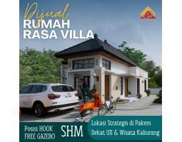Dijual Rumah Modern, Tipe 65, SHM, 10 Menit Kampus UII, Wisata Kaliurang di Hargobinangun, Pakem, Sleman - yogyakarta