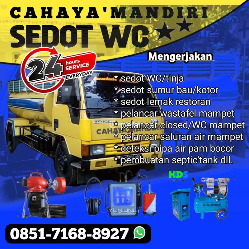 Jasa Sedot WC Harga Murah dan Cepat Terpercaya - Purbalingga