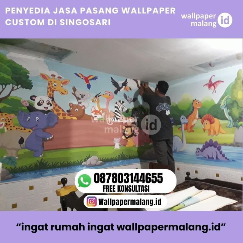 Penyedia Jasa Pasang Wallpaper Custom Disingosari - Malang Kota
