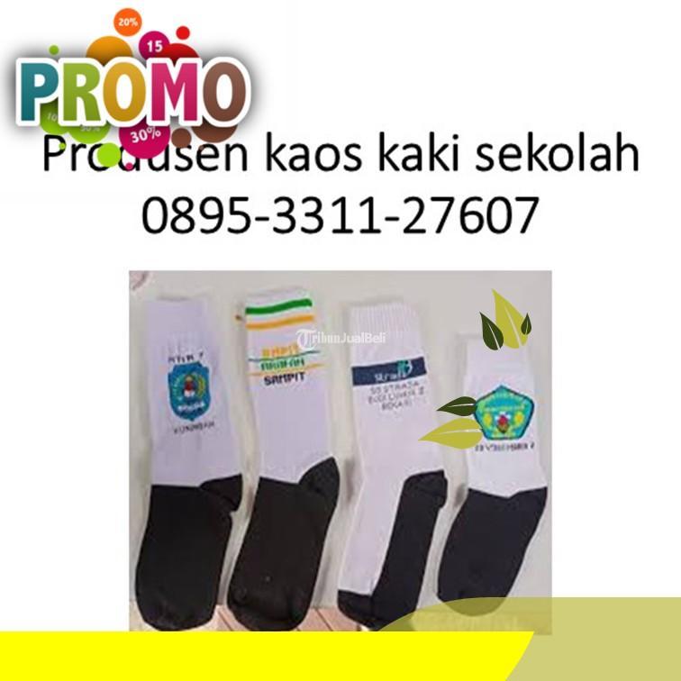 Kaos Kaki Logo Sekolah untuk SMA - Mojokerto