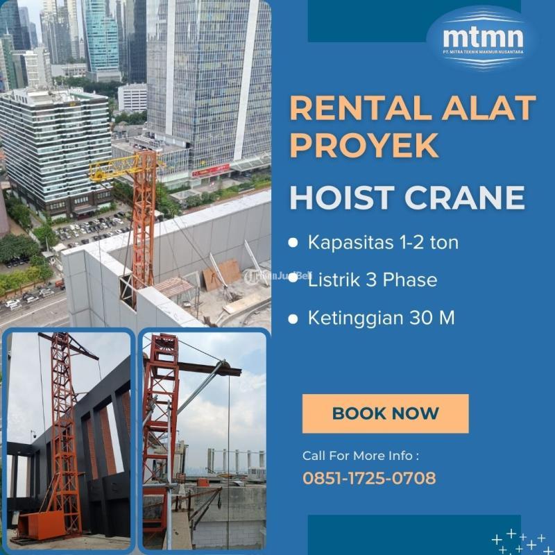 Sewa Hoist Crane Surabaya  Kapasitas 1-2 Ton - Surabaya