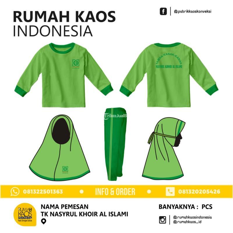 Promo Terbatas Seragam Sekolah Banjarejo Kaos Sablon Custom - Blora