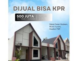 Sisa 2 Unit Dijual Rumah 3 Kamar Tidur Baru Di Dekat Pasar Godean - Sleman