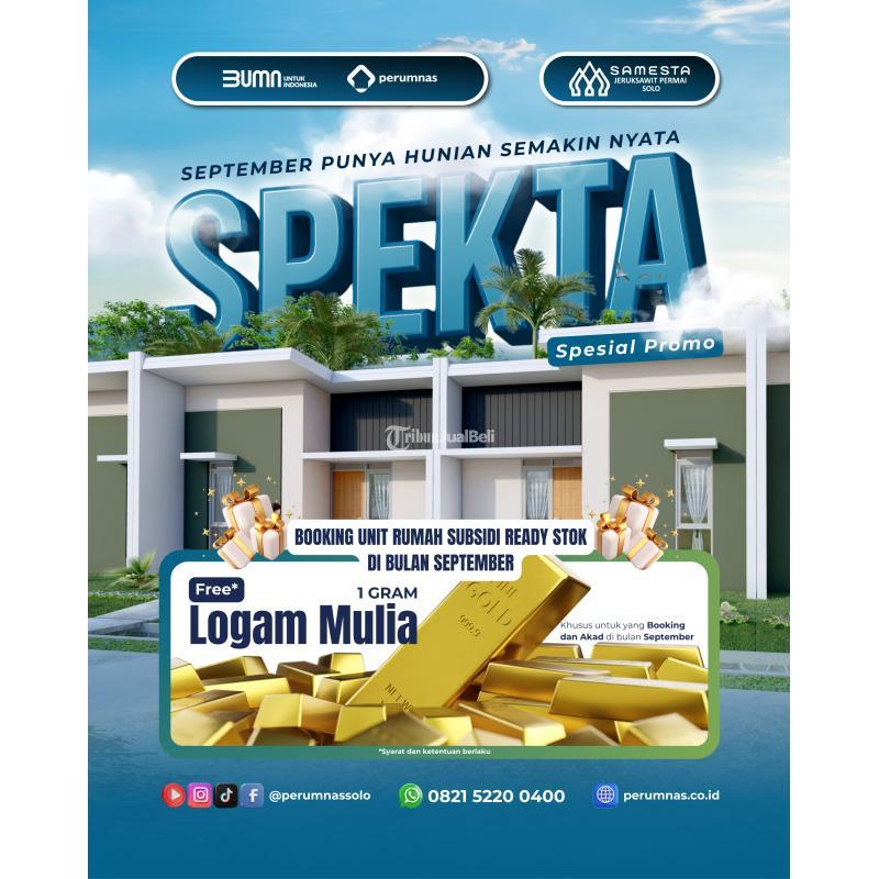 Dijual Rumah Tipe 30 2KT 1KM Legalitas SHM - Karanganyar 