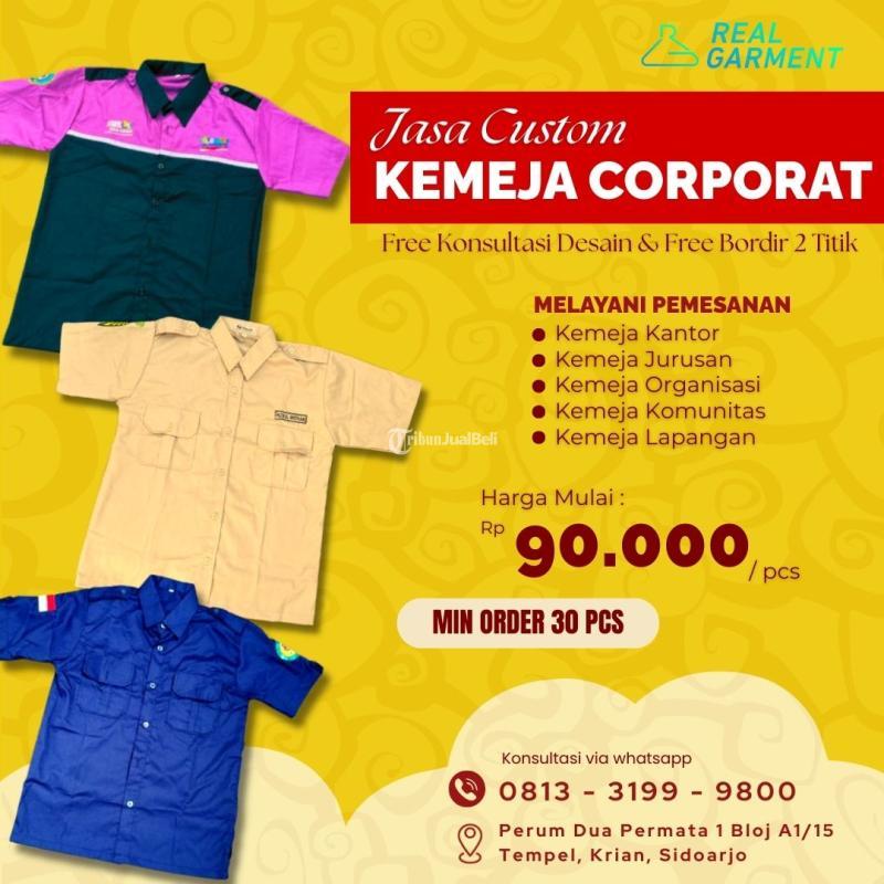 Seragam Kerja Bordir Custom - Surabaya
