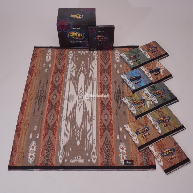 Rekomendasi Sarung Premium Songket Sapphire - Batu