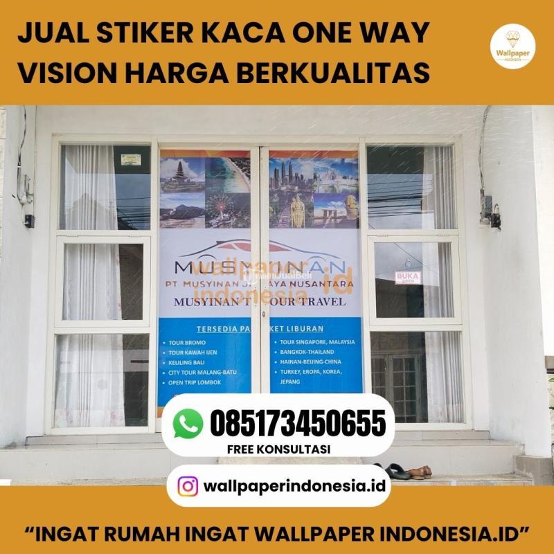 Stiker Kaca One Way Vision Berkualitas - Malang Kota