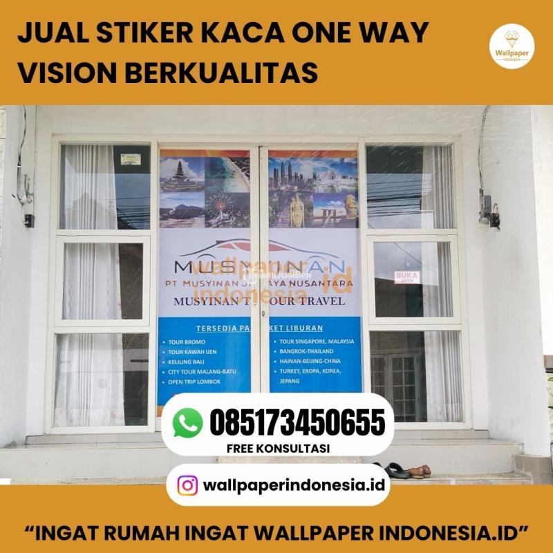 Stiker Kaca One Way Vision Berkualitas - Malang Kota