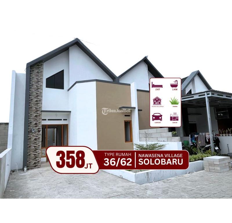 Jual Rumah 1 Lantai Tipe 36 di Solo Baru - Sukoharjo