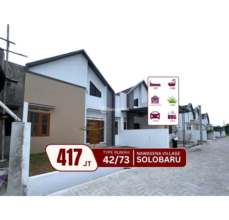 Jual Rumah 1 Lantai Tipe 36 di Solo Baru - Sukoharjo