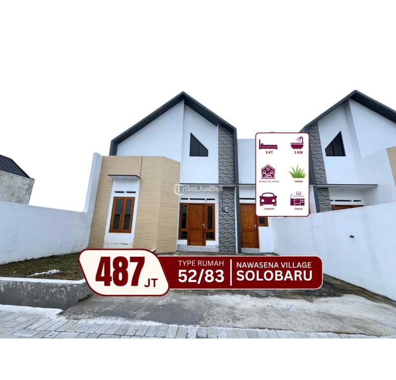 Jual Rumah 1 Lantai Tipe 36 di Solo Baru - Sukoharjo