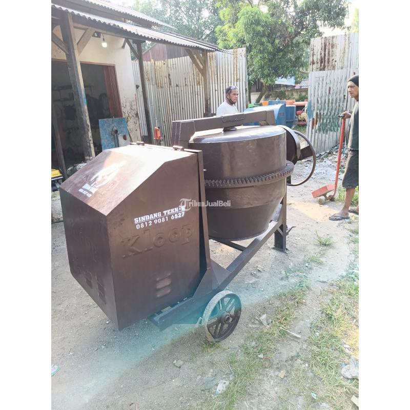 Mesin Molen Beton Kloop Ukuran 500liter Siap Pakai - Jakarta Utara 