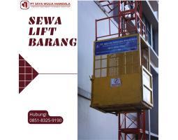 Sewa Lift Barang Cepat dan Efisien - Sumedang 