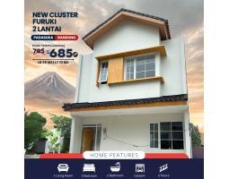 Dijual Rumah 2 Lantai Royal Furuki Padasuka Japanese Style Living di Jantung - Bandung