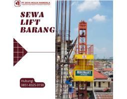 Sewa Lift Barang Handal da Efektif - Sukabumi 