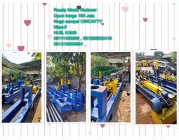 Supllier Mesin Reducer Press, Pipa Besi  Warna Biru Kuning Hanya 4 Unit - Bekasi