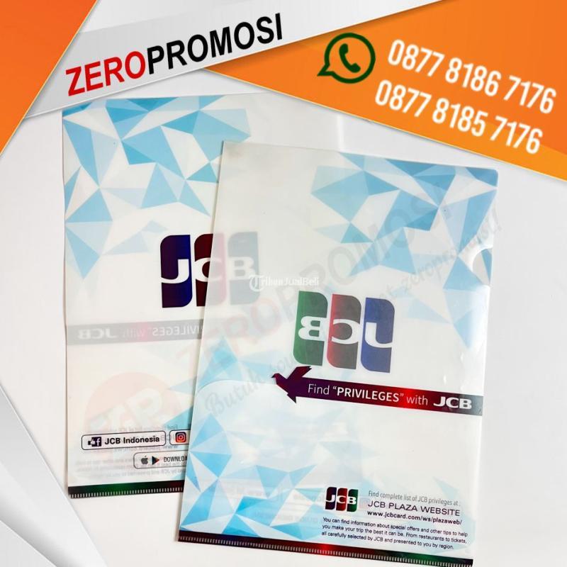 Map Plastik Model L Print Cetak Custom - Tangerang Kota