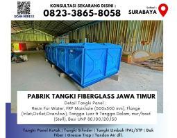 Tangki Fiberglass Anti Pecah, Tangki Reservoir, Tangki Fiber - Surabaya