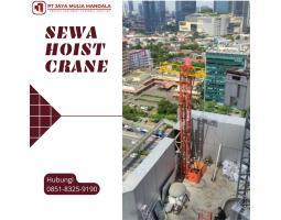 Sewa Rental Hoist Crane Terpercaya - Cilegon 