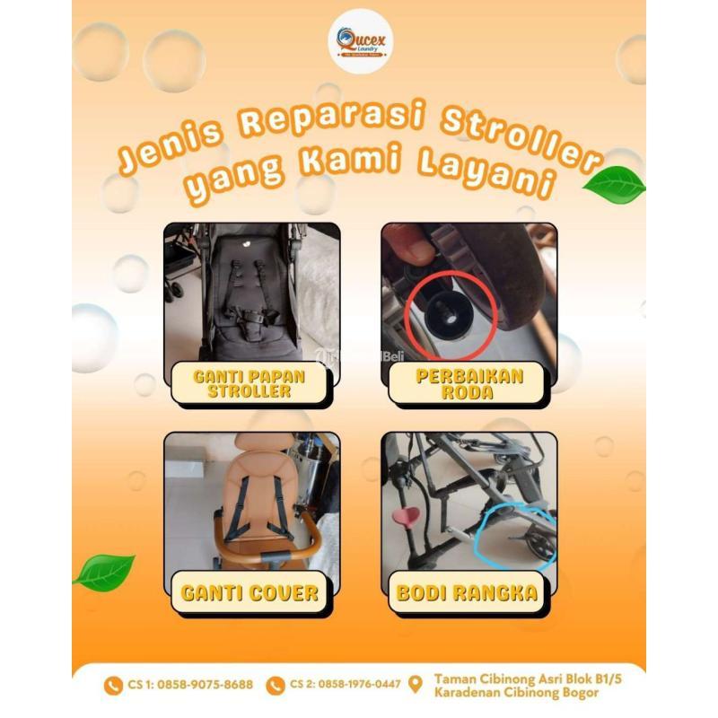Laundry  Reparasi Stroller Pagelaran Bergaransi - Bogor