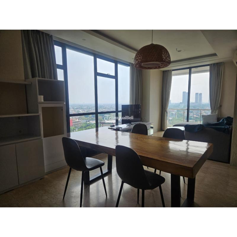 Dijual Apartemen, Luas 95m2, SHM, 3 Bedroom, Full Furnished, City View, Veranda Residence Puri, Jalan Pesanggrahan, Kembangan - Jakarta Barat