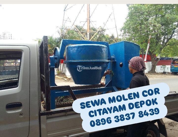 Sewa Mesin Molen Cor Beton Murah Area Citayam - Depok