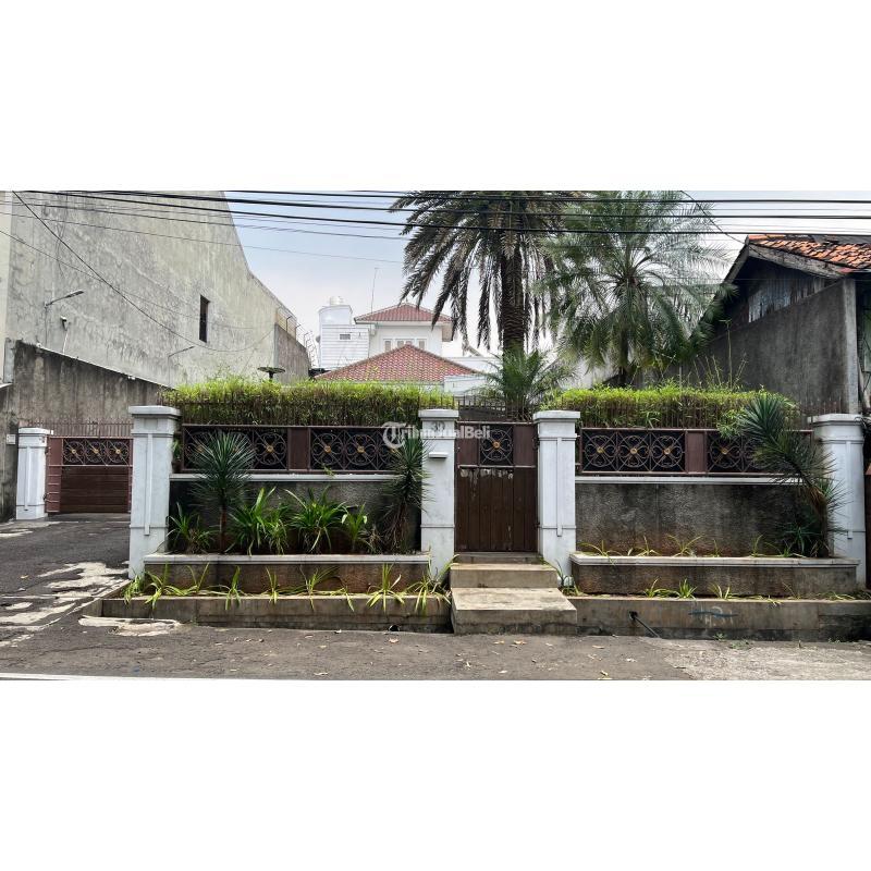 Jual Rumah Luas 1.075 m2 Murah SHM Cash Only Di Kemanggisan Ilir Raya - Jakarta Barat