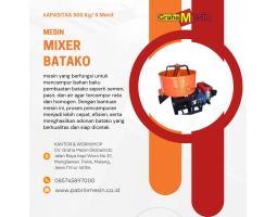 Mesin Mixer Adonan Batako Graha Mesin - Malang