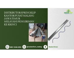  Pabrik Springklip Penjepit Plastik UV Greenhouse - Malang 