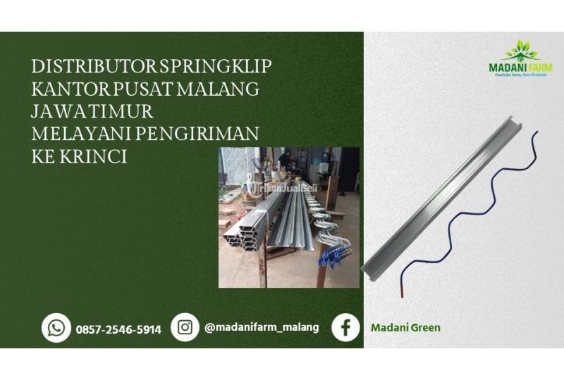  Pabrik Springklip Penjepit Plastik UV Greenhouse - Malang 