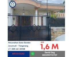 Dijual Rumah Duta Garden Tipe 168 3KT 3KM SHGB - Tangerang