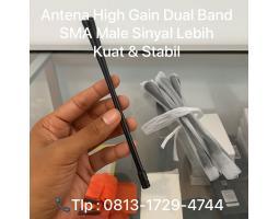 Antena High Gain Dual Band SMA Male Sinyal Lebih Kuat  Stabil - Tangerang 
