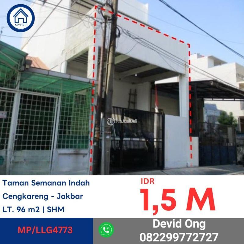 Dijual Rumah Tipe 174 Bekas di Taman Semanan Indah Murah - Jakarta Barat