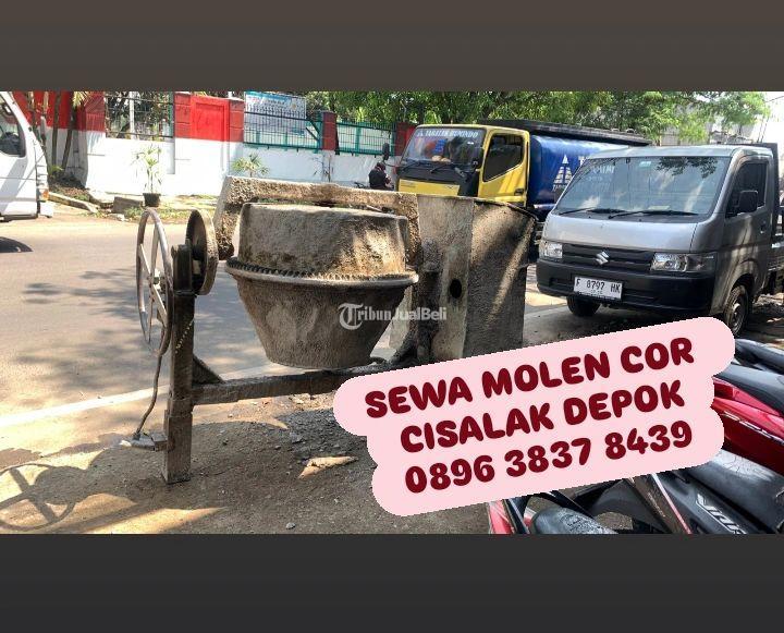 Sewa Mesin Molen Cor Beton Murah Cisalak - Depok