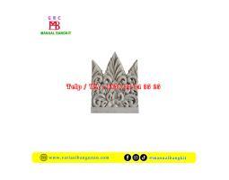 Ornamen Dinding Segitiga untuk Bawah Pilar - Kulon Progo 