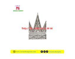 Ornamen Dinding Segitiga Untuk Bawah Pilar - Sleman