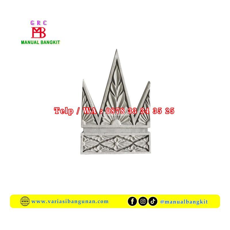 Ornamen Dinding Segitiga Untuk Bawah Pilar - Sleman