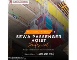 Sewa Passenger Hoist Semarang Rental Lift Penumpang Profesional - Semarang