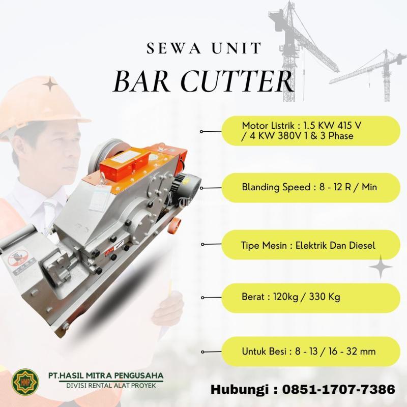 Sewa Bar Cutting 8-32 mm - Batang
