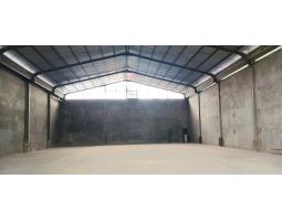 Disewakan Gudang, Luas Bangunan 665m2, Listrik 11.000 VA, Area Jl Buluh Indah Mahendradata, Gatsu Barat, Denpasar - Bali