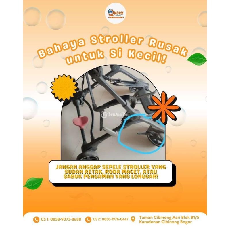 Jasa Cuci dan Ganti Cover Stroller, Sukaharja - Bogor