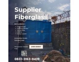 Tangki Fiberglass Persegi Anti Bocor - Bogor 
