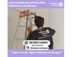 Jasa Pasang Wallpaper Vinyl Terpercaya - Malang 