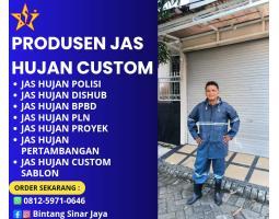 Produsen Jas Hujan Custom - Sidoarjo