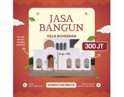 Jual Villa Bohemian Luas 100 m2 Siap Bangun  - Bantul